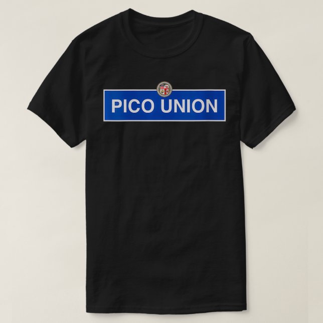 Camiseta Cal Blvd del Rótulo de la calle Los Angeles (Diseño del anverso)