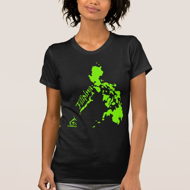 Camiseta Cal de las islas filipinas de la filipina (Anverso)
