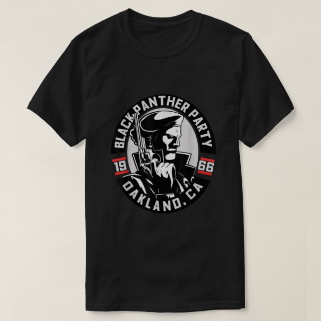 Camiseta Cal de Oakland 1966, mes de la historia negra (Diseño del anverso)