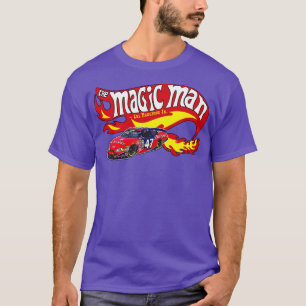 Camiseta Cal Naughton Jr Las LLAMAS CALIENTES Del Hombre Má