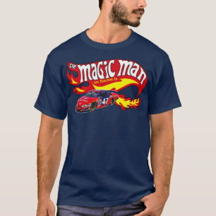 Camiseta Cal Naughton Jr Las LLAMAS CALIENTES Del Hombre Má