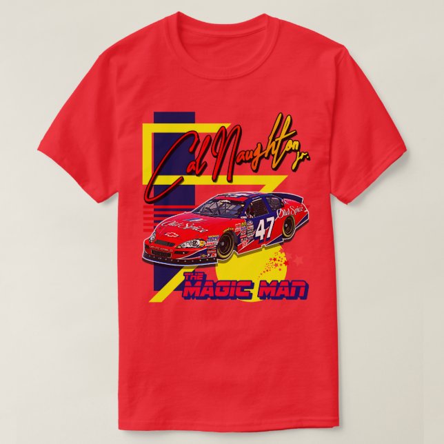 Camiseta Cal Naughton Jr Ricky Bobby SHAKE Y BAKE (Diseño del anverso)