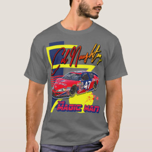 Camiseta Cal Naughton Jr The Magic Man Talladega Nights Rac
