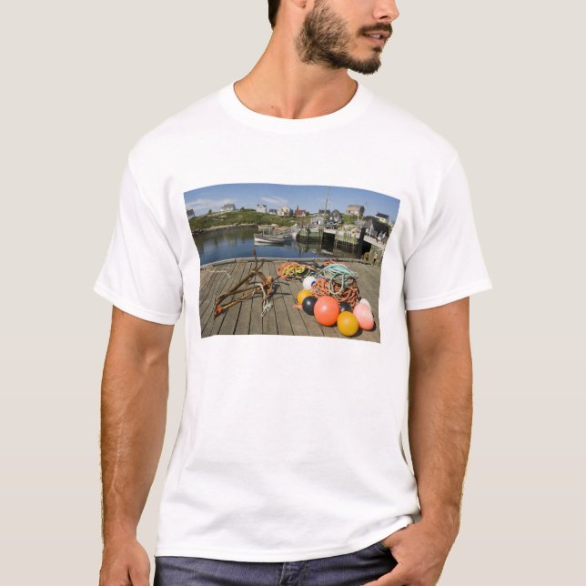 Camiseta Cala de Peggy, Nueva Escocia, Canadá 2 (Anverso)