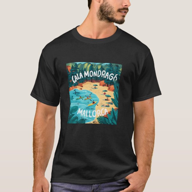 Camiseta Cala Mondragó Mallorca (Anverso)