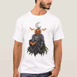 Camiseta Calabacero Caballero Gótico Halloween