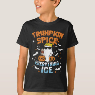 Camiseta Calabacín Sce y todo hielo cae otoño Hallow