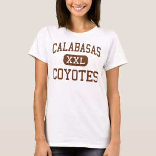 Camiseta Calabasas - coyotes - alto - Calabasas California