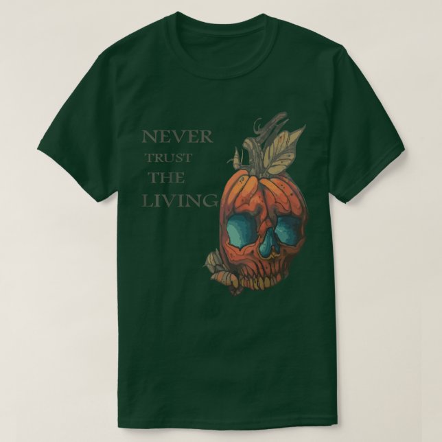 Camiseta calabaza (Diseño del anverso)