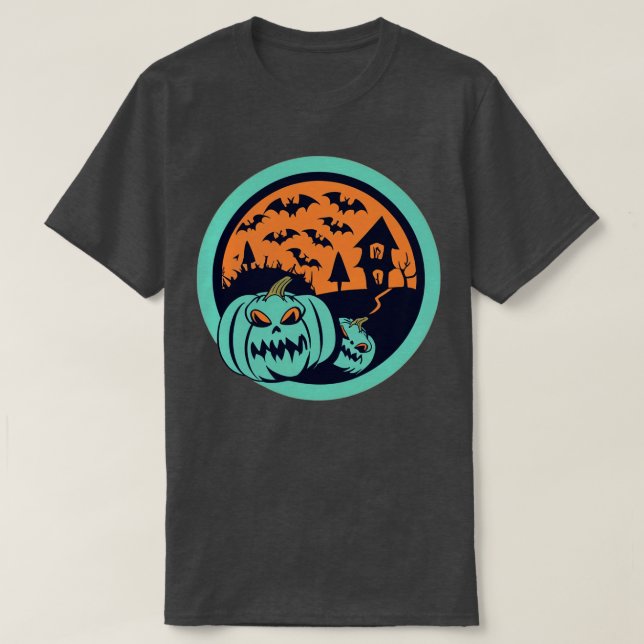 Camiseta Calabaza 8 (Diseño del anverso)