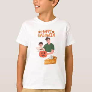 Camiseta calabaza a la tarta