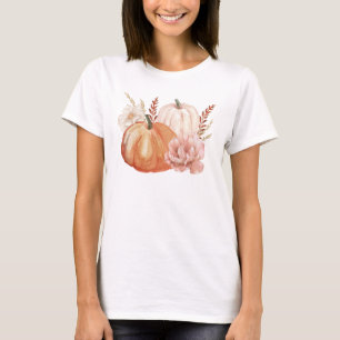 Camiseta Calabaza acuática del Boho otoño otoño
