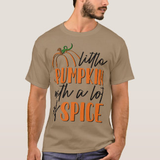 Camiseta Calabaza AdrL Pequeña Con Un Montón De Spice Otoño