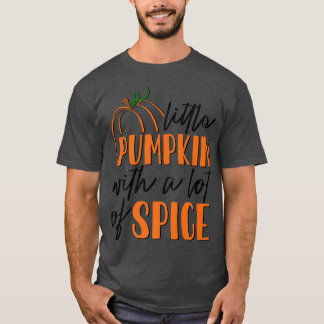 Camiseta Calabaza AdrL Pequeña Con Un Montón De Spice Otoño