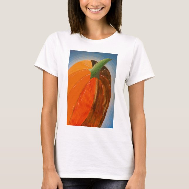 Camiseta Calabaza alegre (Anverso)