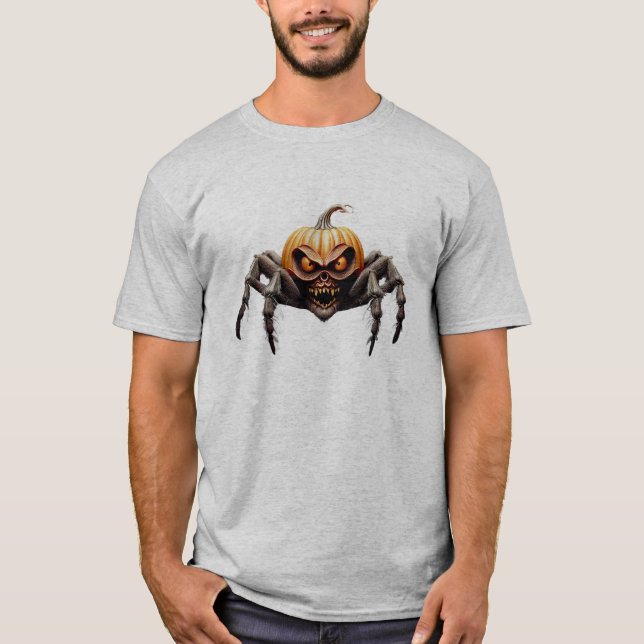 Camiseta Calabaza araña (Anverso)