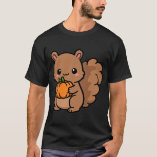 Camiseta Calabaza Ardilla Halloween