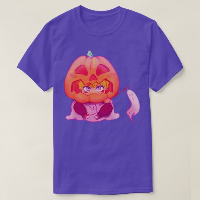 Camiseta Calabaza ash (Diseño del anverso)