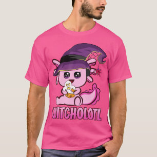 Camiseta Calabaza Axolotl Halloween Calabaza Axolotl Salama