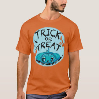 Camiseta Calabaza azul nocturna