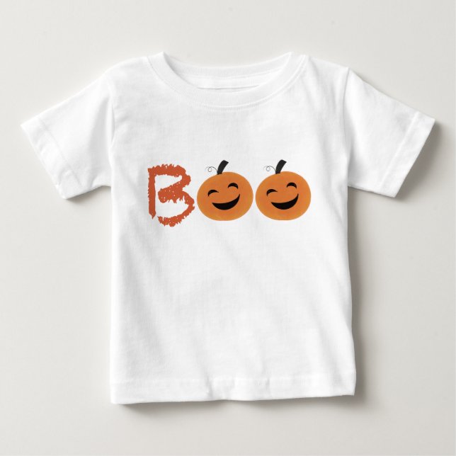 Camiseta Calabaza Bebé Camiseta Primera Halloween (Anverso)