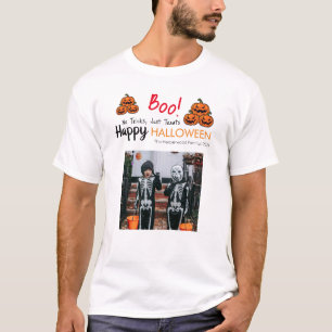 Camiseta Calabaza boo jack-o-lantern feliz Halloween 1 Foto