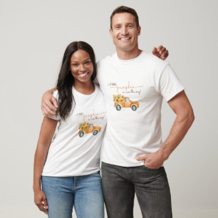 Camiseta Calabaza Caída Moderna Bebé Bebé Ducha T-S