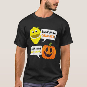 Camiseta Calabaza Calabaza Calabaza Español dice para Hallo