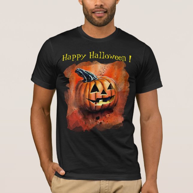 Camiseta Calabaza Calurosa Halloween (Anverso)