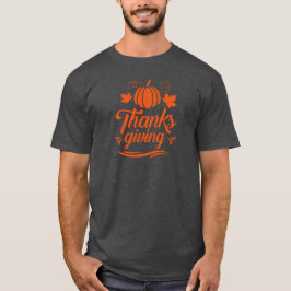 Camiseta Calabaza con texto para la tipografía del día de g