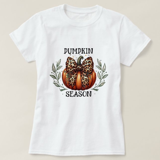 Camiseta Calabaza Coqueta (Diseño del anverso)