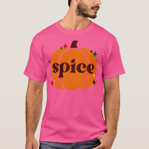 Camiseta Calabaza Cuta Spin Cae temporada de calabaza tempo