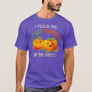 Camiseta Calabaza Cute del profesor