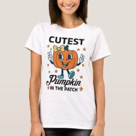 Camiseta Calabaza Cutest En El Parche SVG, Caída Svg, Probl