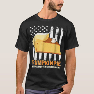 Camiseta Calabaza de Acción de Gracias Turquía come Trumpki