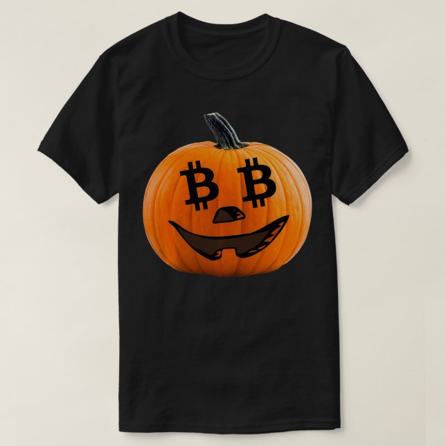 Camiseta Calabaza de Bitcoin (Diseño del anverso)