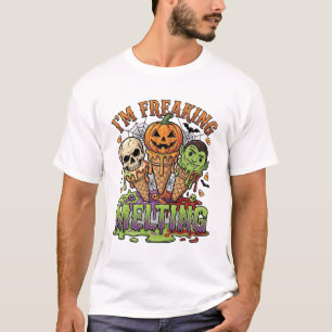Camiseta Calabaza de bomba de hielo de Halloween me estoy d