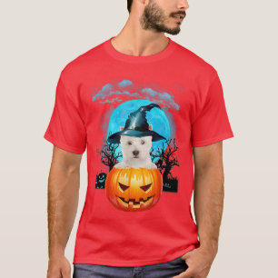Camiseta Calabaza De Brujas Del Territorio Blanco De La Reg