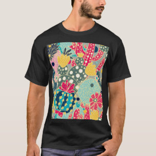 Camiseta Calabaza de color de agua vintage: Patrón de otoño