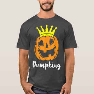 Camiseta Calabaza de disfraces de Halloween del Rey flojo d