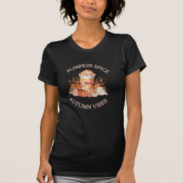 Camiseta Calabaza de especias de calabaza de calabaza de ot