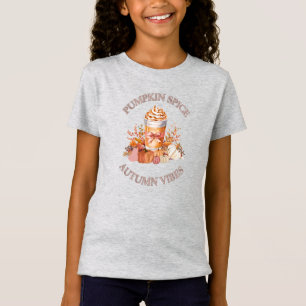 Camiseta Calabaza de especias de calabaza de calabaza de ot