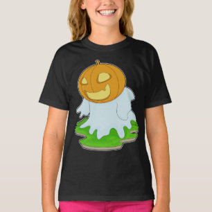 Camiseta Calabaza de Fantasma Halloween
