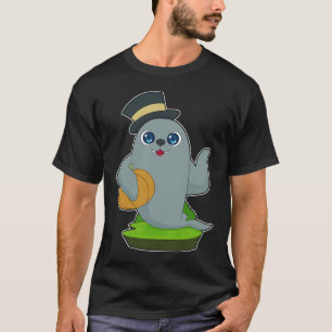 Camiseta Calabaza de foca Halloween