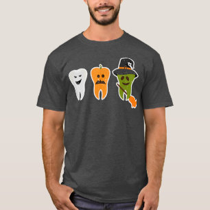 Camiseta Calabaza de gafas de dientes Guantánamo Bruja Cuid