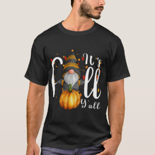 Camiseta Calabaza de Gnome es Calabaza divertida de otoño