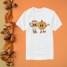 Camiseta Calabaza de Groovy y Latte