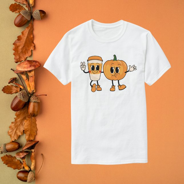 Camiseta Calabaza de Groovy y Latte (Subido por el creador)