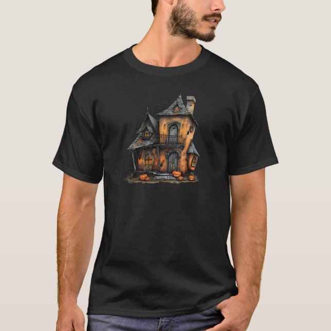 Camiseta calabaza de hadas - día de halloween (Anverso)