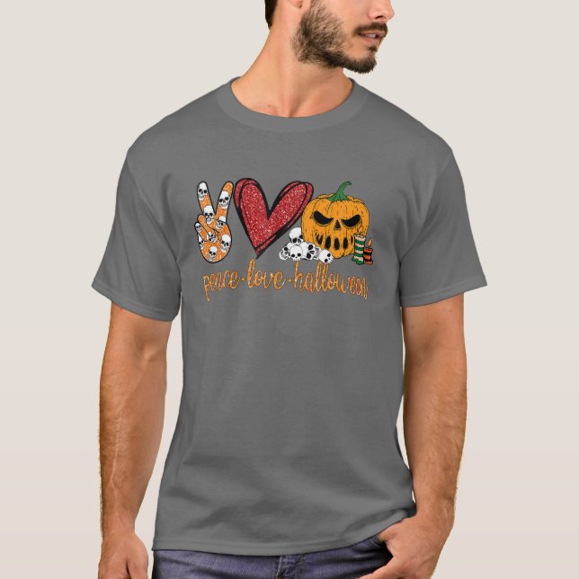 Camiseta Calabaza de Halloween (Anverso)